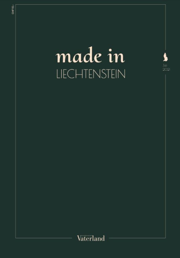 Magazine presents products from Liechtenstein