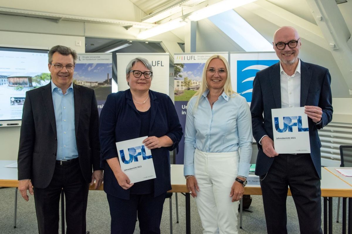 UFL Triesen: Forschung mit internationaler Ausstrahlung Private Universität im Fürstentum Liechtenstein veröffentlicht Jahresbericht 2021